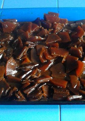 Una foto de Dulce de Lechoza o Papaya