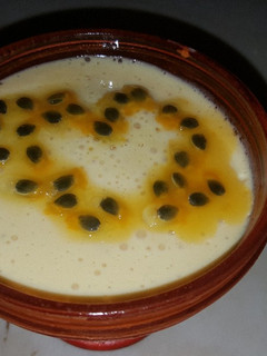 Una foto de Mousse de chinola