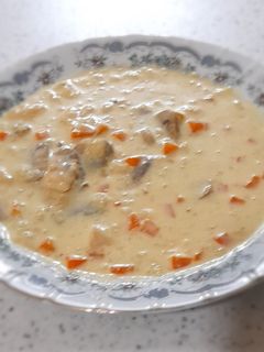 عکسی از دستور سوپ شیر