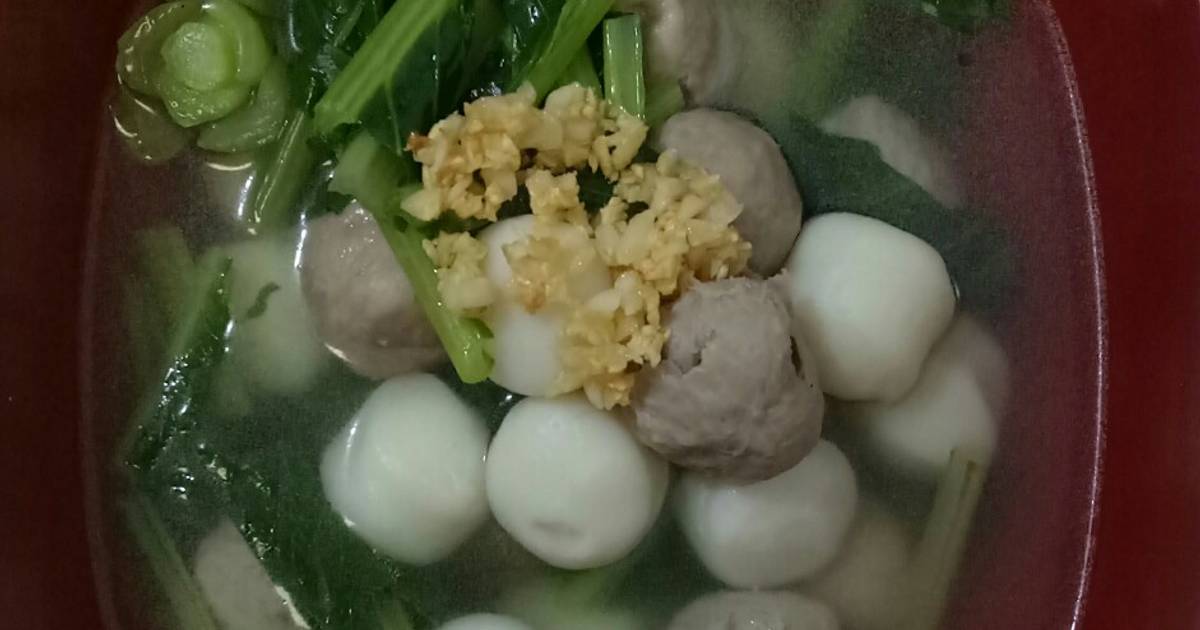 Resep Bakso Kuah Oleh Vivi Piepie Cookpad