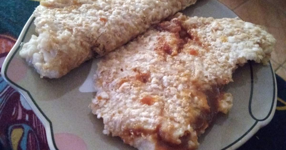 Tortilla de avena con manjar Receta de Park Hyo sun Cookpad