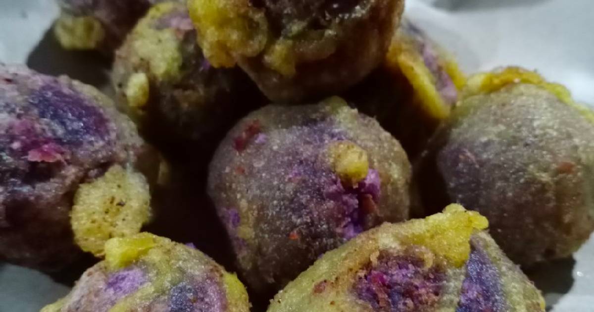 Resep Getuk Ubi Ungu Goreng oleh Widjie Astuti Cookpad