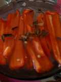 Chiles rojos en vinagre y canela