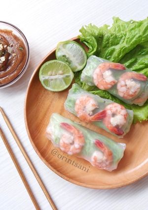 Foto resep Vietnamese Spring Rolls