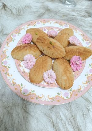 صورة لوصفة 💐 معمول بالفستق الحلبي والجوز 💐