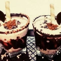 A picture of Chocolate milkshake.