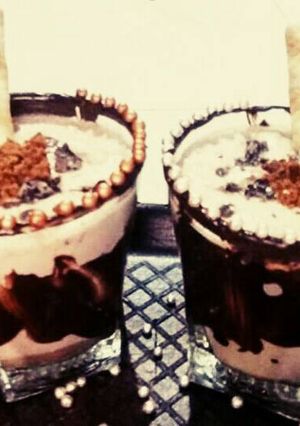 A picture of Chocolate milkshake.