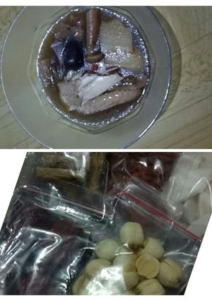 Foto resep Sup Ayam tim obat/herbal