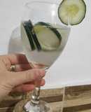 Gin tonic con pepino