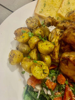 A picture of Roasted baby potatoes.