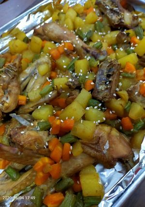 Foto resep Ayam kentang oven