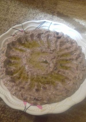 صورة لوصفة فول بطحينيه