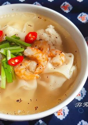 Hình của món Hoành Thánh nước.