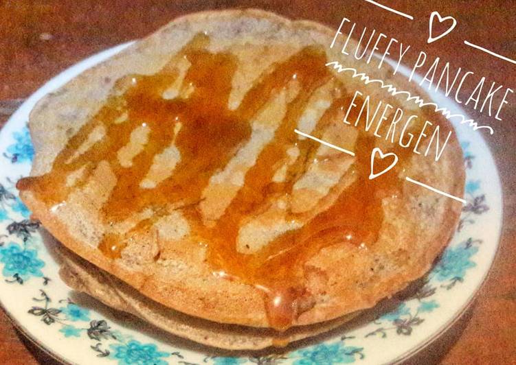 Langkah Mudah untuk Membuat Fluffy pancake energen yang Enak