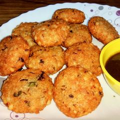 A picture of Sabudana Vada.