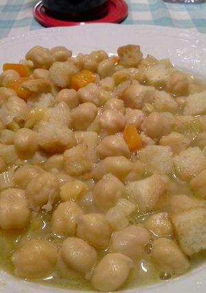 Foto di Zuppa semplice di ceci