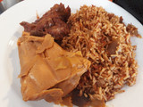 Local rice and moimoi