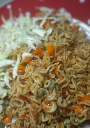 A picture of Jollof Noodles.