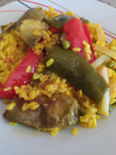 Una foto de Arroz con verduras
