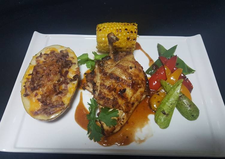 Recipe of Speedy Grilled chicken churasco