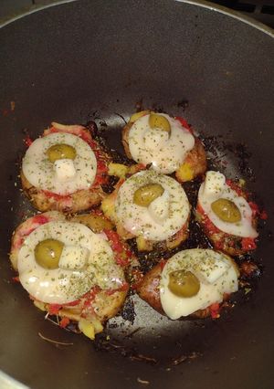Una foto de Pizzetas de papa