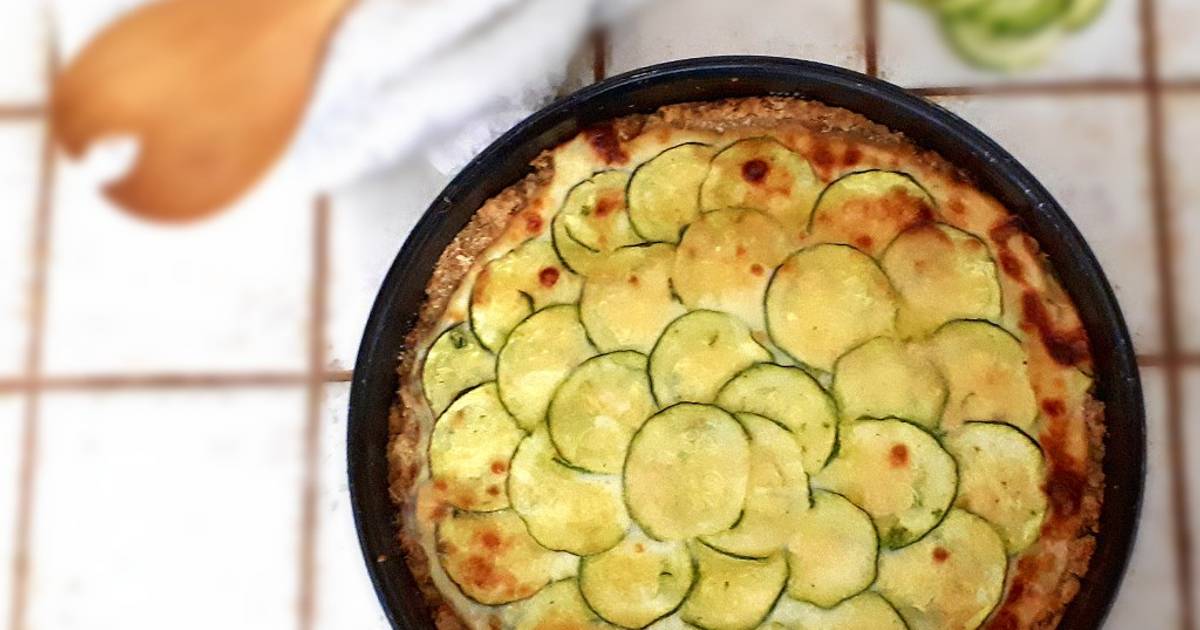 Ricetta Crostata formaggio e zucchine in crosta di pane di ...