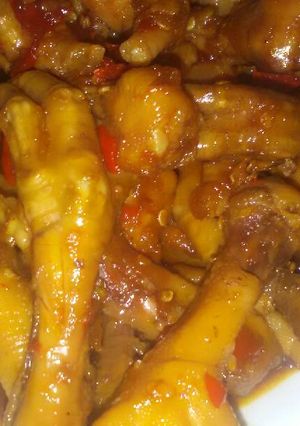 Foto resep Ceker Ayam Pedas Manis