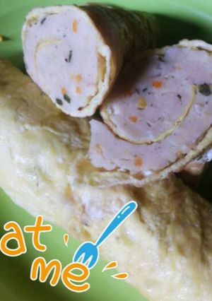 Foto resep Rolade ayam sayur