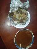 Pollo empapelado