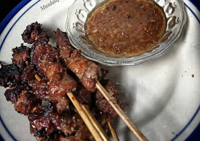 Bagaimana Membuat Sate daging sapi, Menggugah Selera