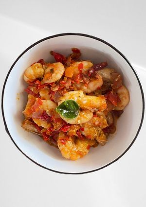 Foto resep Udang sambalado khas padang