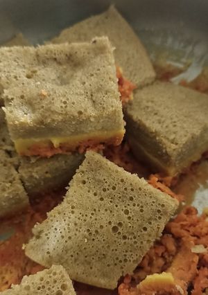 Foto resep Banana Beetroot Steam Cake