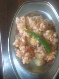 સાબુદાણા બટેટા ની ખીચડી રેસીપી મુખ્ય ફોટો