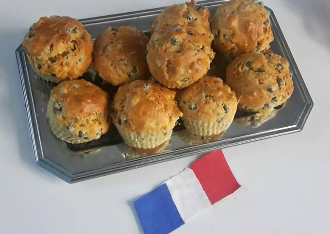 Cakes aux légumes et fromage