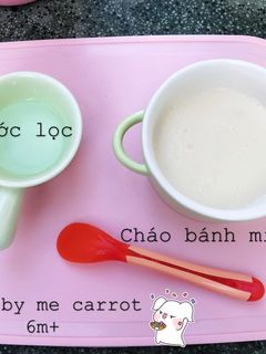 Hình của món Cháo bánh mì.