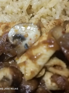 Una foto de Pechuga de pollo con especias tandoori