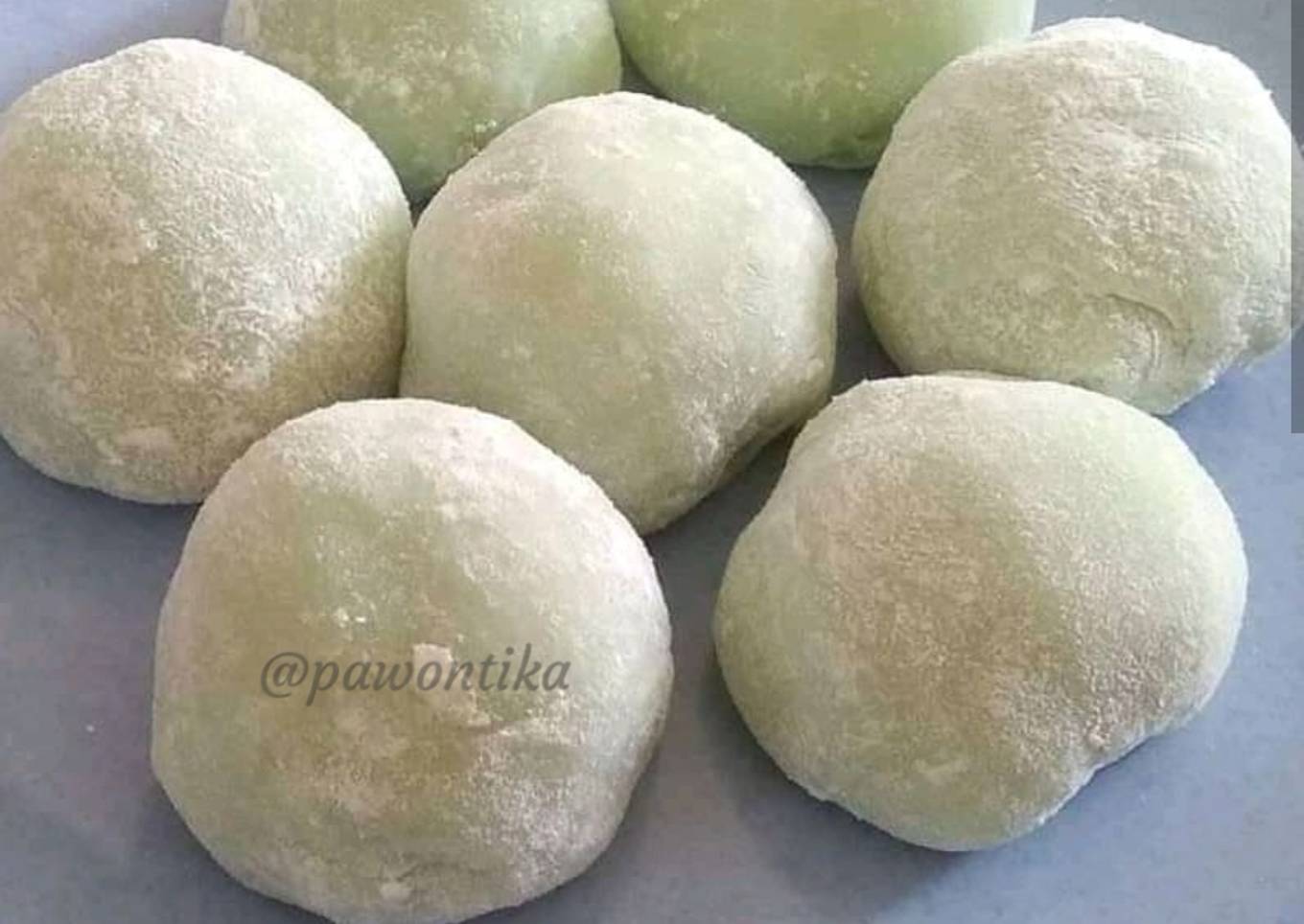 Resep Mochi lembut kenyal