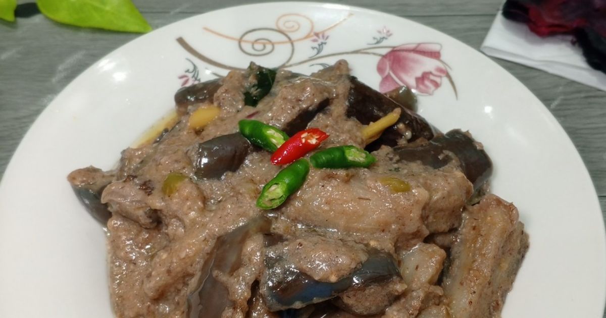 Terong Masak Putih Khas Aceh