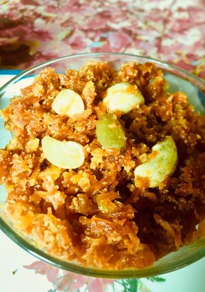 A picture of Gajar halwa.