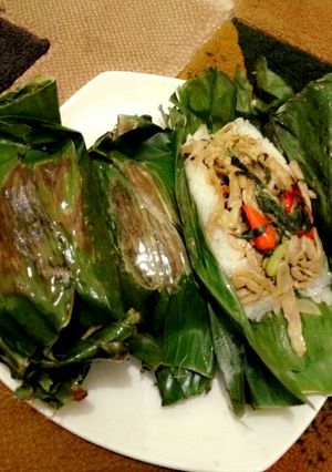 Foto resep Nasi Bakar Pedas Tempe Kemangi