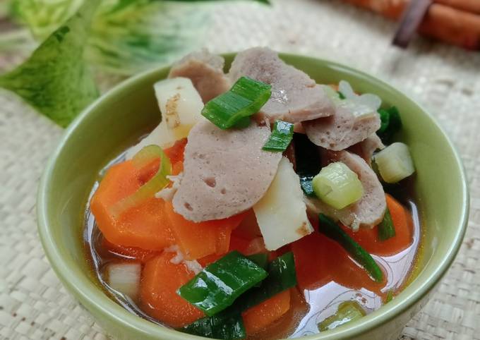 Sop Bakso Sayur