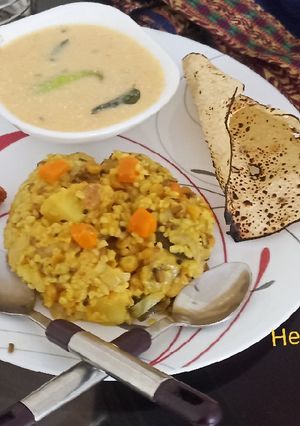 ફાડા ની વેજી. ખીચડી રેસીપી મુખ્ય ફોટો