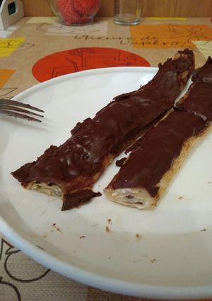 Túró rudi palacsinta recept fotója