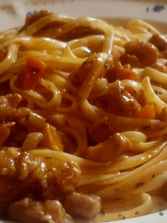 Una foto de Tallarines con ragú de conejo