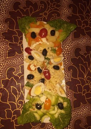 صورة لوصفة سلاطة خفيفة 😋🇲🇦