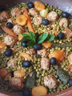 Una foto de Tajín de albóndigas