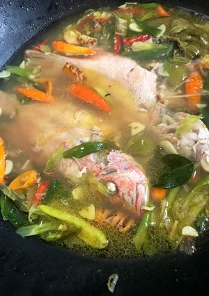 Foto resep Sup Kakap kuah kuning