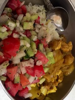Una foto de Cuenco de pollo