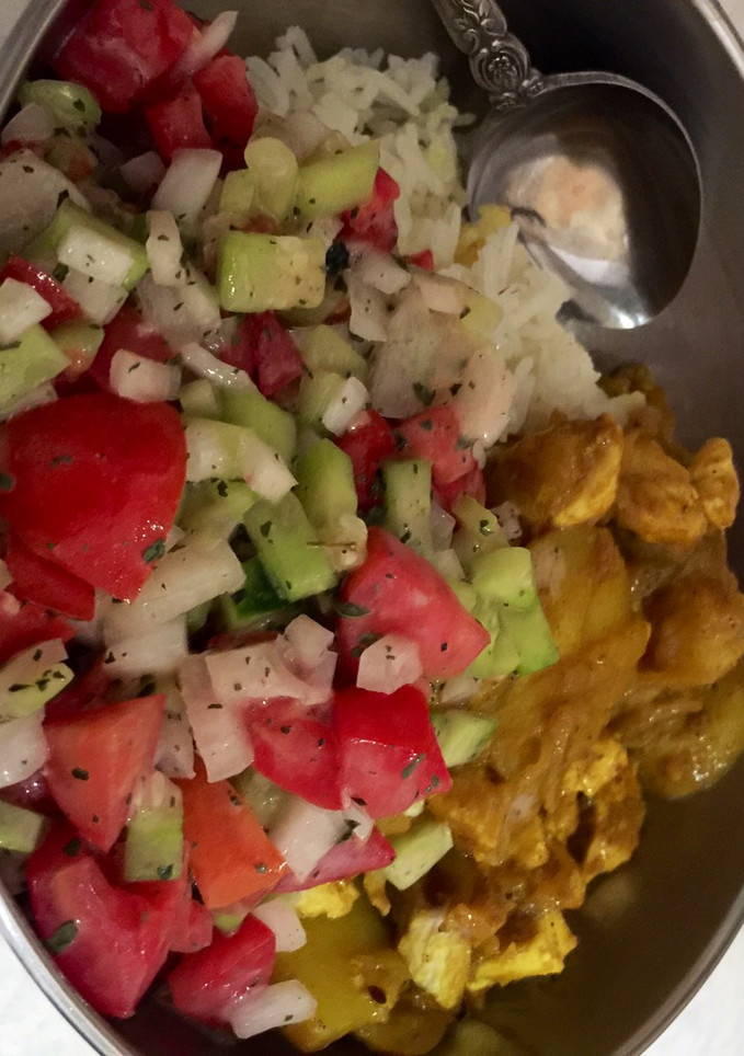 Una foto de Cuenco de pollo