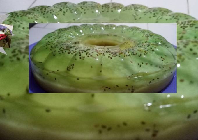 Puding Chia Melon Avocado